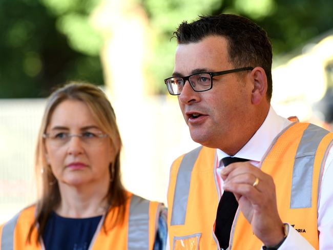 Victorian premier Daniel Andrews says the state wants public hospital funding to be equal between the state and federal governments. Picture: AAP