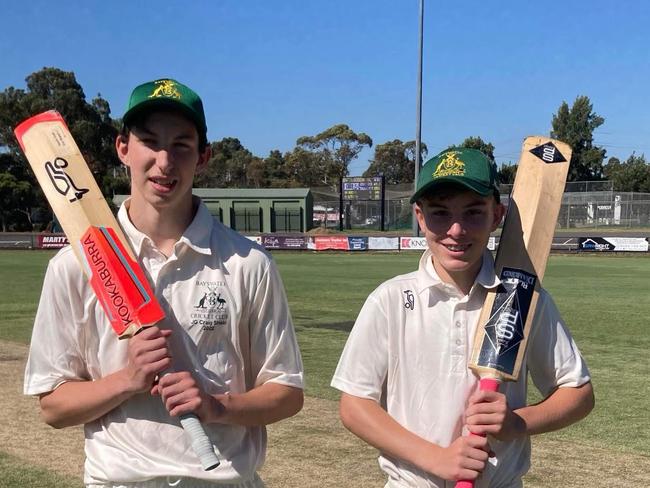 Bayswater batsmen in J Craig Shield