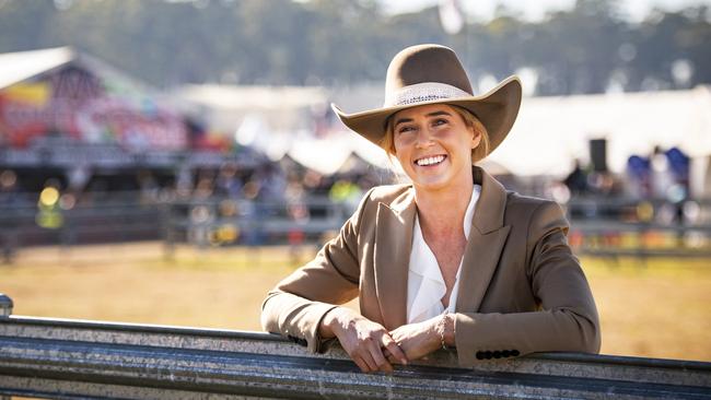 Catie Loane at Agfest Tasmania 2021. Picture: Rob Burnett