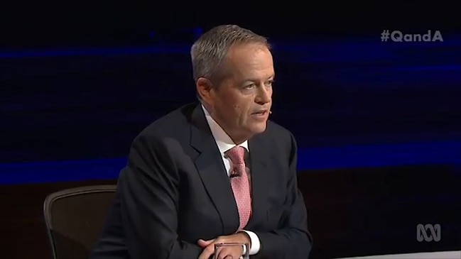 Bill Shorten explains his lack of popularity (Q&A)