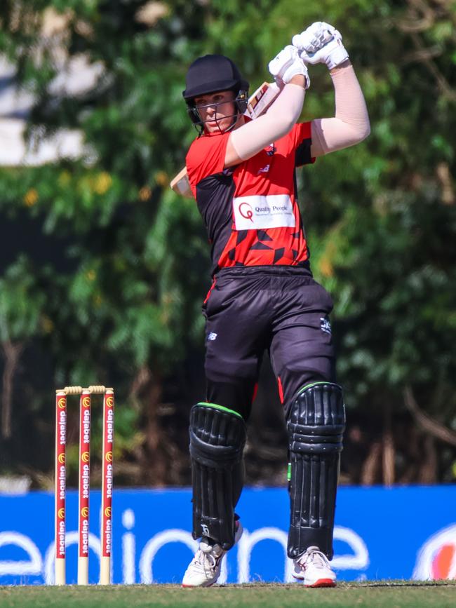 Angus Lovell of Desert Blaze. Picture: NT Cricket