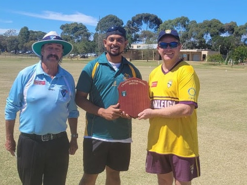 Shield match between Oakleigh and Endeavour Hills