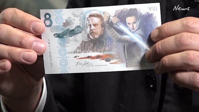 Star Wars launches commemorative bank notes