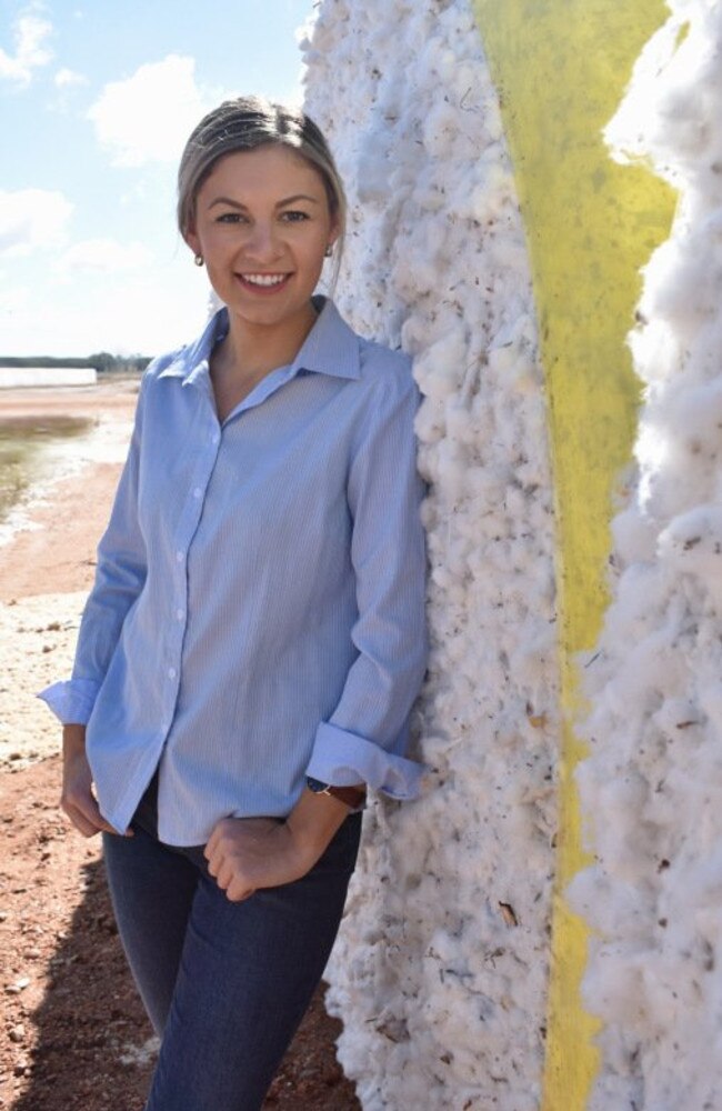 Central Highland's Alexandria Galea has been named as a 2018 Cotton Young Farming Champions.