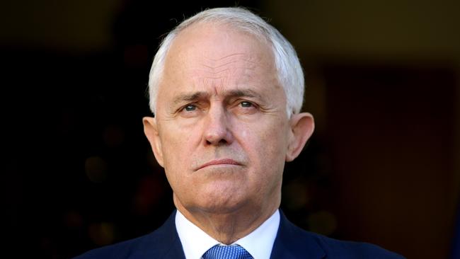 It is rumoured that many within the Coalition want to see Turnbull resign before Christmas. (Pic: Kym Smith)