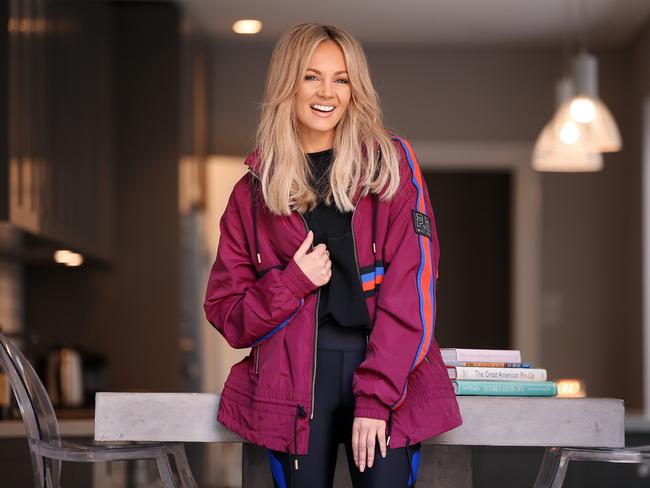 Fitness is a big part of singer Samantha Jade’s life. Picture: Sam Ruttyn