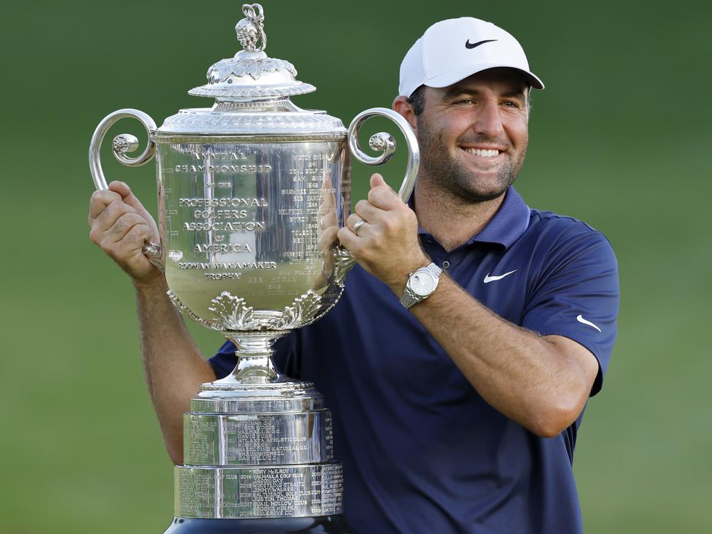 Scheffler quickly addressed the driver issue after winning the PGA Championship. Picture: Joe Robbins/Icon Sportswire via Getty Images