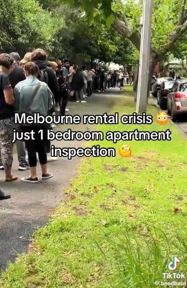 Rental affordability is the worst on record. Picture: X