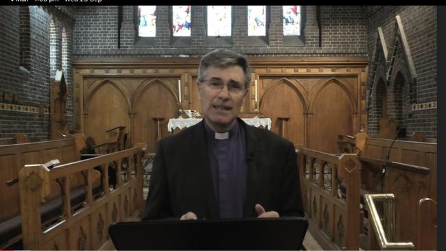 Bishop Rod Chiswell. Picture: YouTube/ Armidale Anglican Diocese