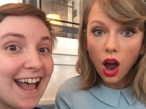 Lena Dunham said she’s surprised she’s still friends with Taylor Swift. Picture: Instagram