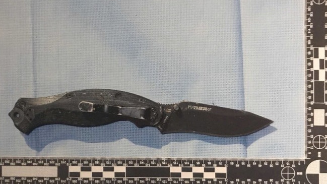 Police have found the knife they believe was used in the murder of Canberra Comanchero Pitasoni Ulavalu. Picture: ACT Police