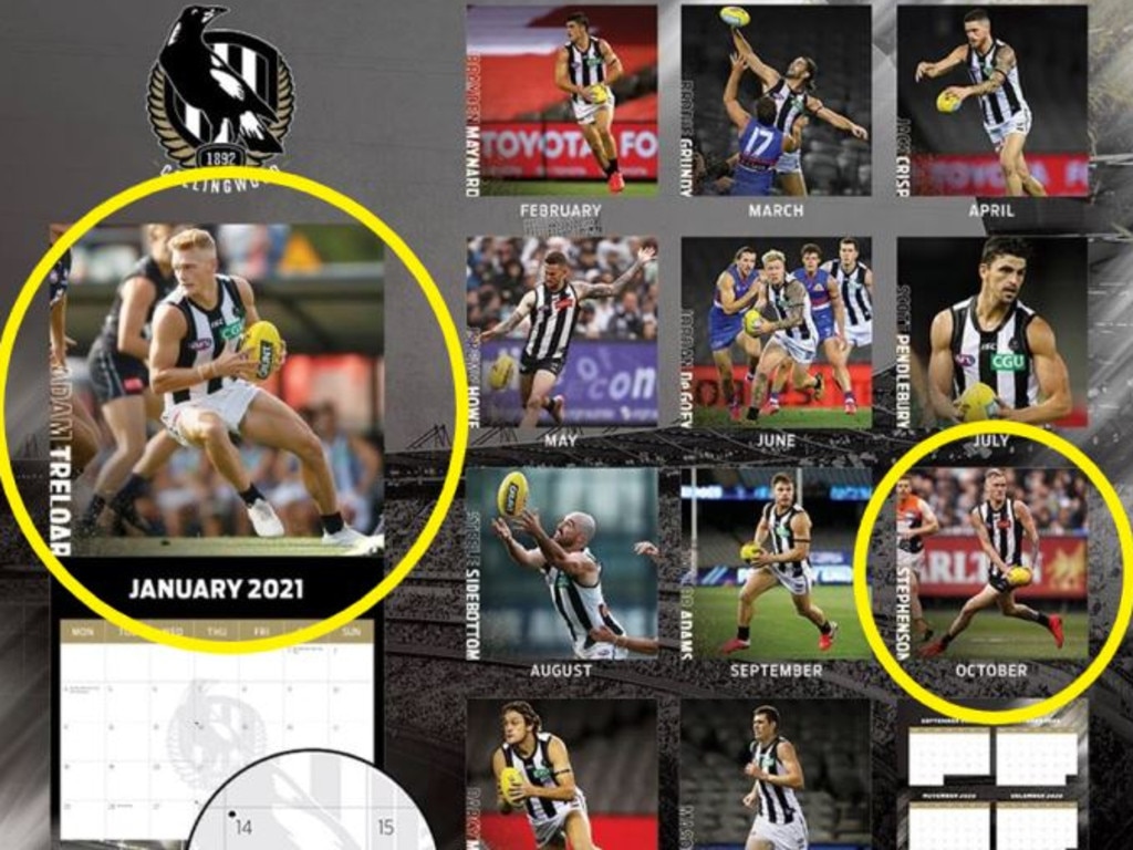 Collingwood's calendar isn't great.