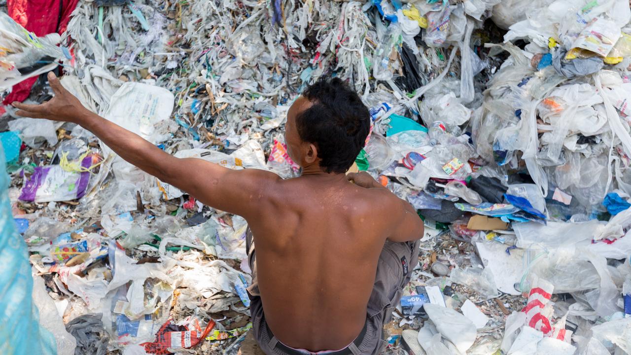 Countries such as Indonesia are becoming sick of taking our rubbish. Picture: Graham Crouch/The Australian