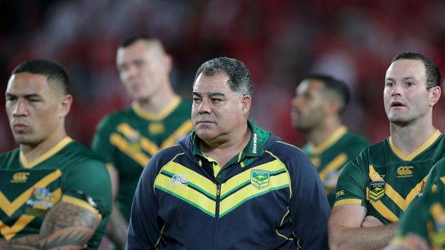 Kangaroos coach Mal Meninga wants the match to happen. Picture: David Rowland/AAP