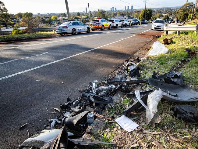 Alina and Ernesto died in a fatal crash on Sadlier Avenue in Heckenberg in September 2023. Picture: Julian Andrews