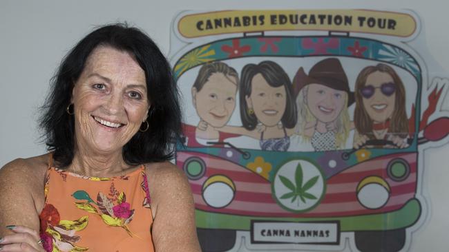 President of the Medicinal Cannabis Use Association Deb Lynch. PHOTO: AAP/Renae Droop