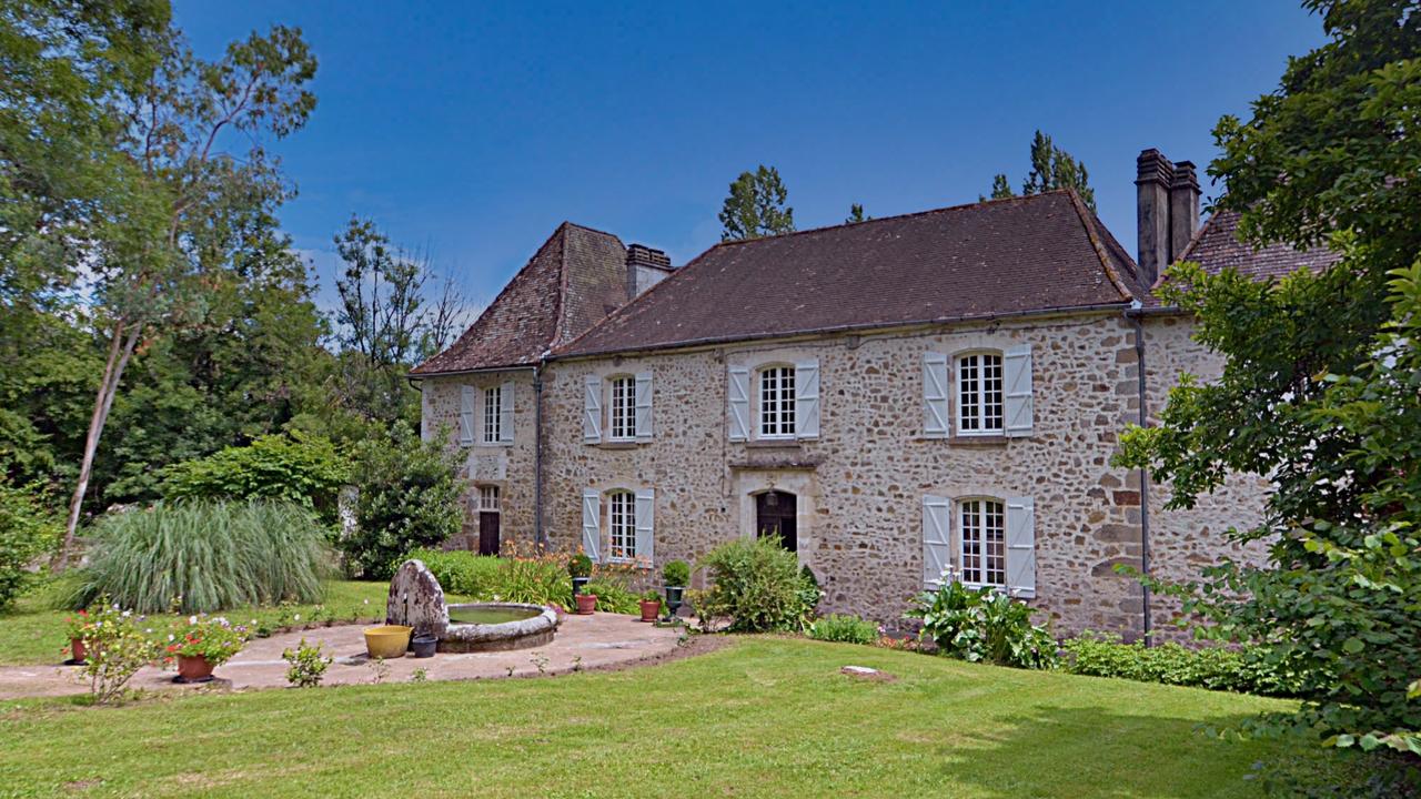 A 15th-century chateau in the small town of Nontron, southwestern France, has a $994,146 price tag in Australian money. Picture: Leggett Immobilier France.