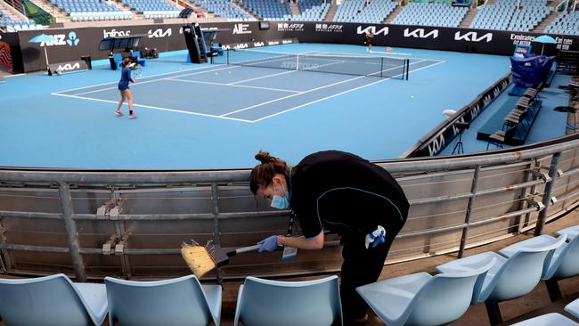 The Australian Open is still set to go ahead on February 8. Picture: David Gray/AFP.