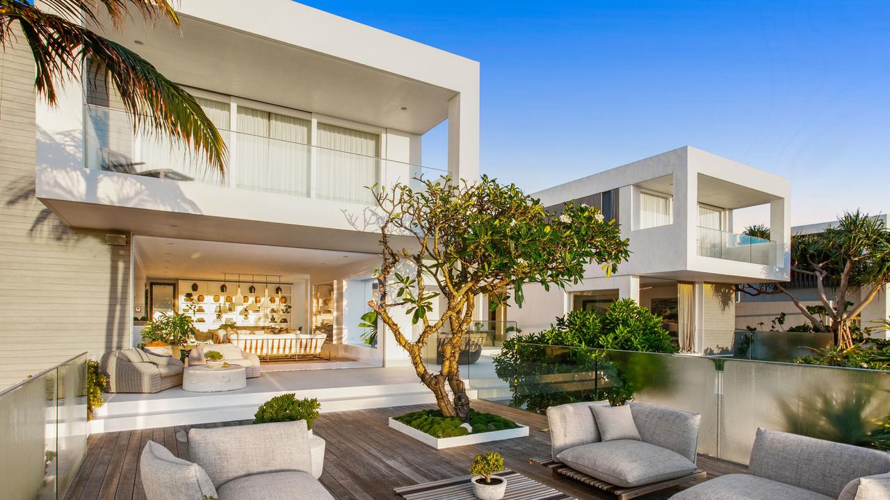 The Sunshine Beach home was on the market in 2021 for $20m.