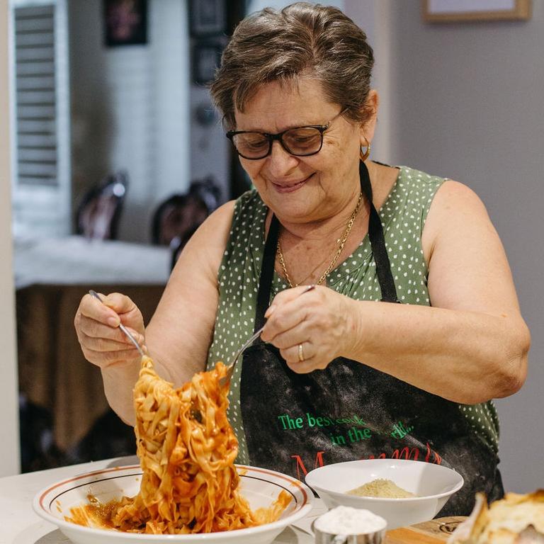 Retired Italian granny Liliana Kain has inspired a new restaurant at Maroochydore.