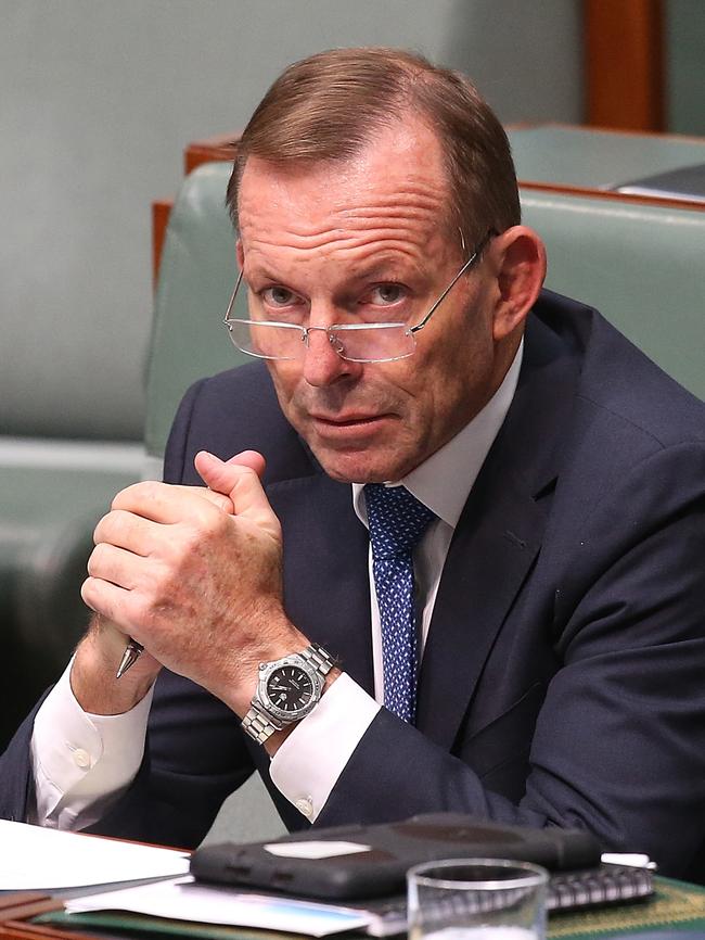 Former prime minister Tony Abbott. Picture: Kym Smith