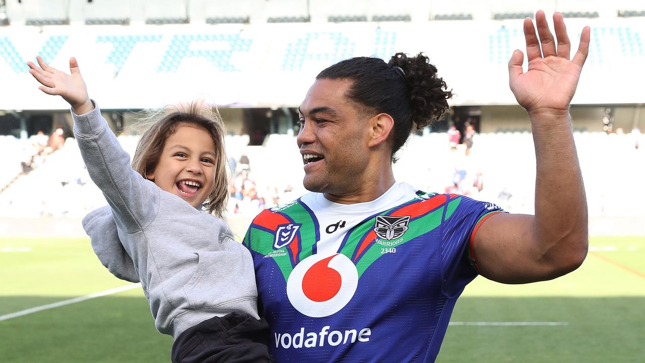 Adam Blair after his final game in the NRL.