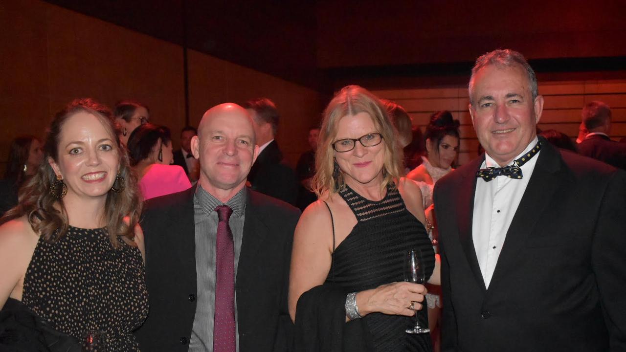 Former RIN general manager Adrienne Rourke (L), Simon Rourke, Jill Smith, Chris Bonanno. Picture: Rae Wilson