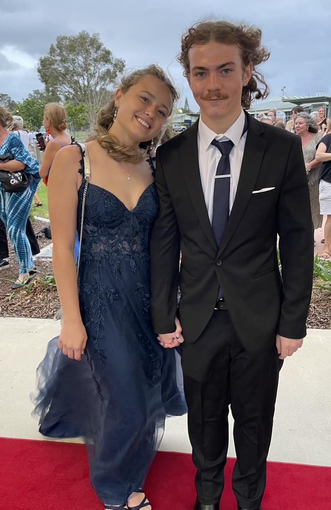 Jessica and Flynn at the 2023 Mountain Creek State High formal.