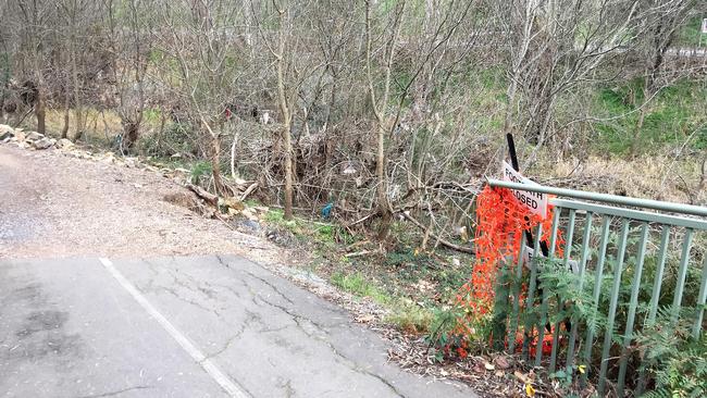 The end of the Tea Tree Gully side is a bit of an anticlimax. Picture: Ben Cameron