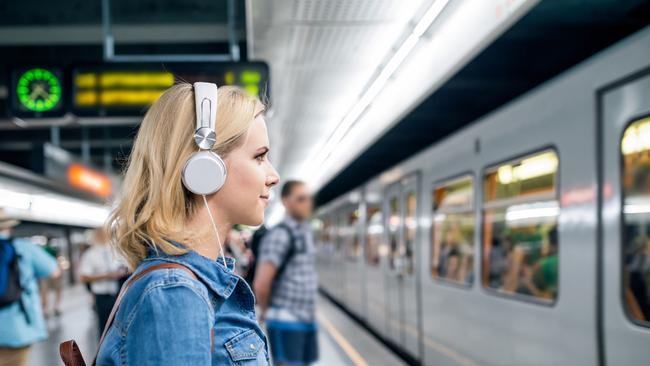 Make the most of your train time by listening to study notes.