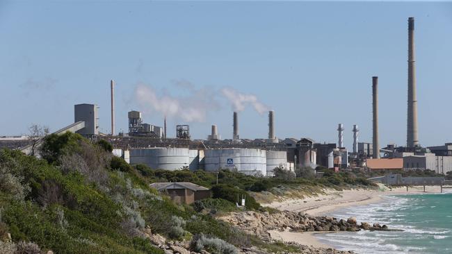 Up to 750 workers will be gone from the Kwinana refinery by 2025, but this figure could balloon out to 1000 when contractors at the plant are factored into the curtailment. Picture: Supplied