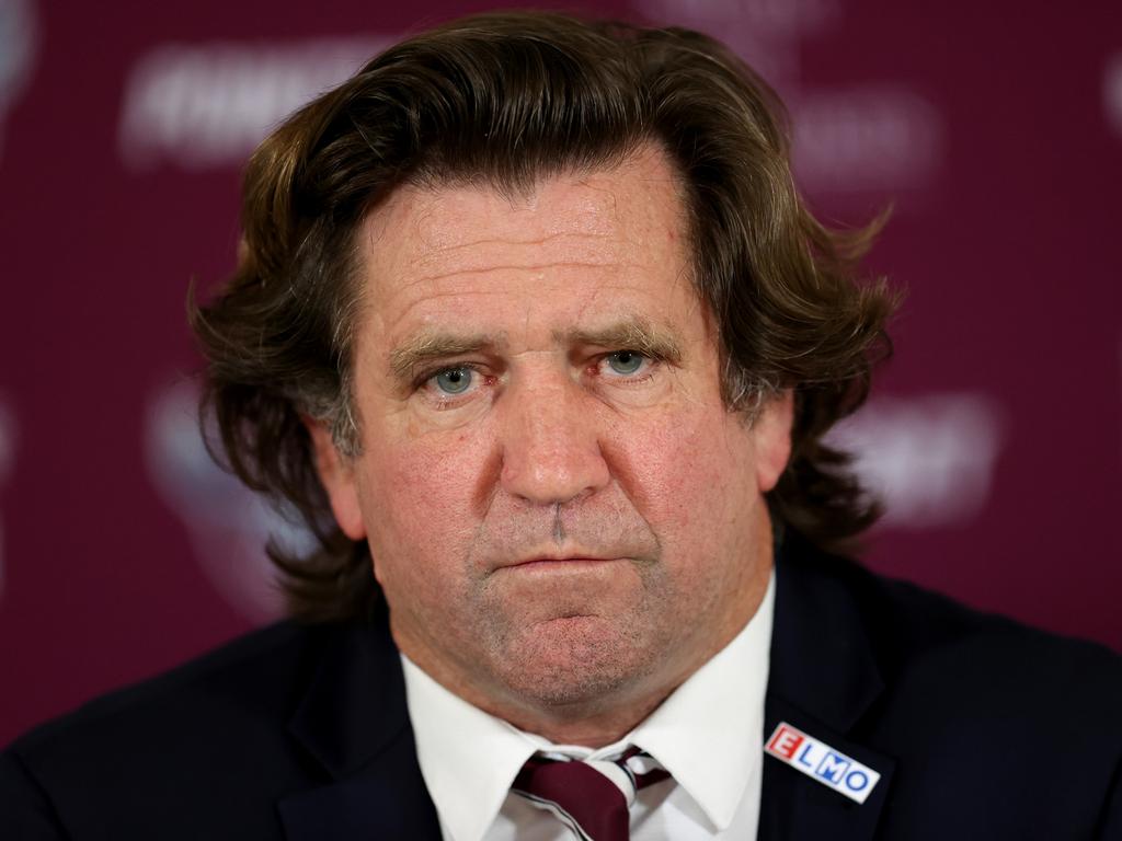 Des Hasler was sacked by Manly in October 2022. Picture: Brendon Thorne/Getty Images