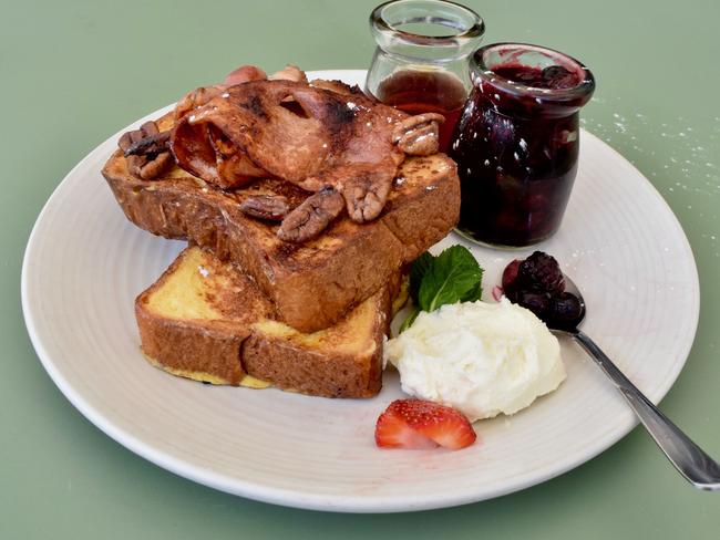 The French Toast at Room Two Ten. Picture: Jenifer Jagielski