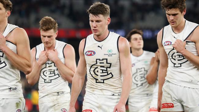 Sam Walsh will miss a chunk of the 2023 season. Picture: Getty Images