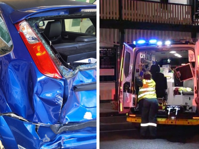 Crash at royal family hotel at Port Elliot