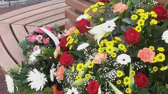 Flowers for Ms Kohl in Germany. Picture: supplied