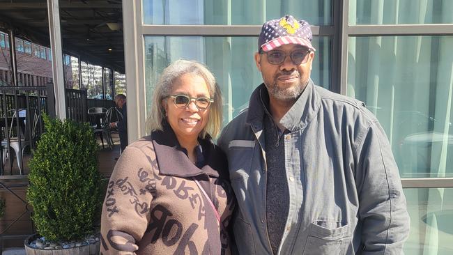 Patricia and Ralph Chittams, who voted for Donald Trump in Washington DC’s primary.