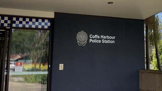 The injured officer was taken to Coffs Harbour Hospital.