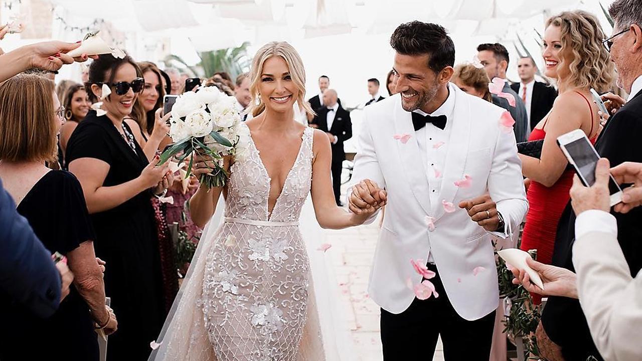 Anna Heinrich and Tim Robards got married in Italy.