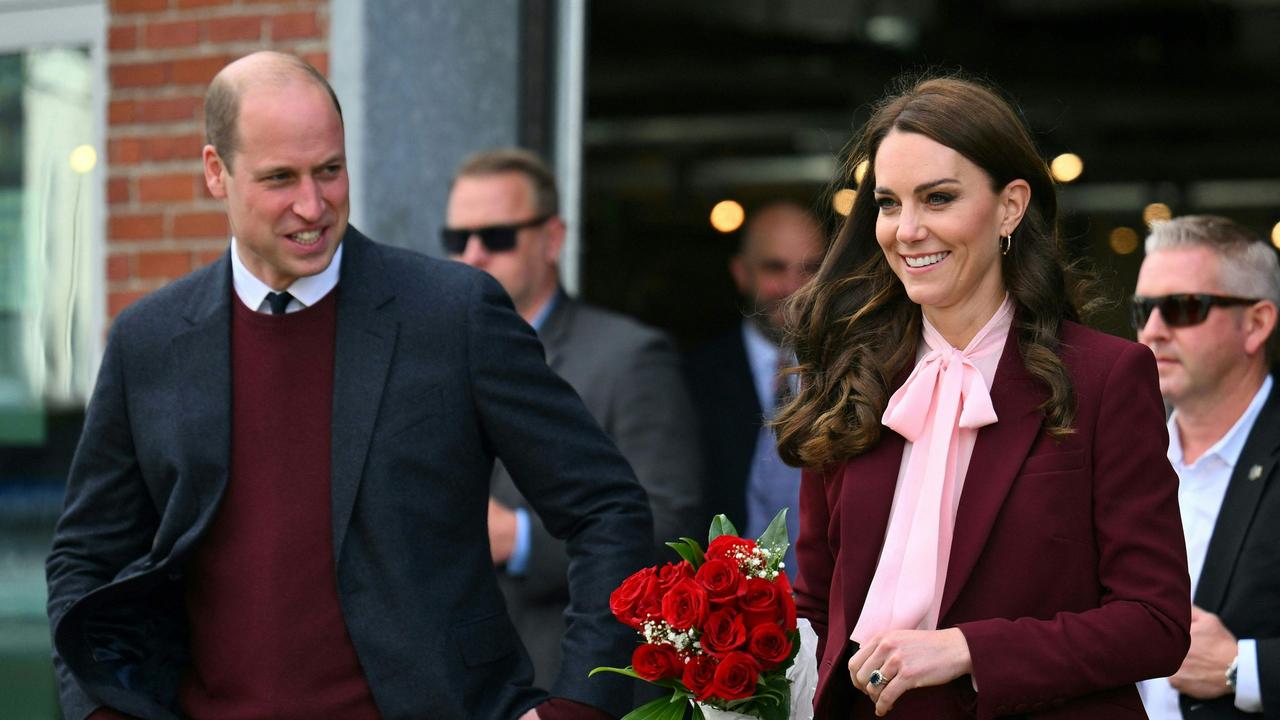 The Prince and Princess were all smiles throughout the tour, that also included a visit to Roca, a non-profit organization focusing on high-risk young people between the ages of 16-24 years old at the center of urban violence. Picture: AFP