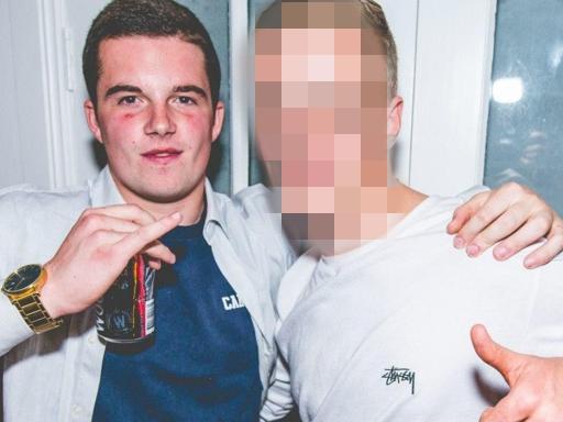 PIXELATED VERSION. 22 year old Bellevue Hill stabbing victim Hugo Ball (Left) who was allegedly stabbed by his mother by his mother Samantha Palmer in their home. Pic: Supplied