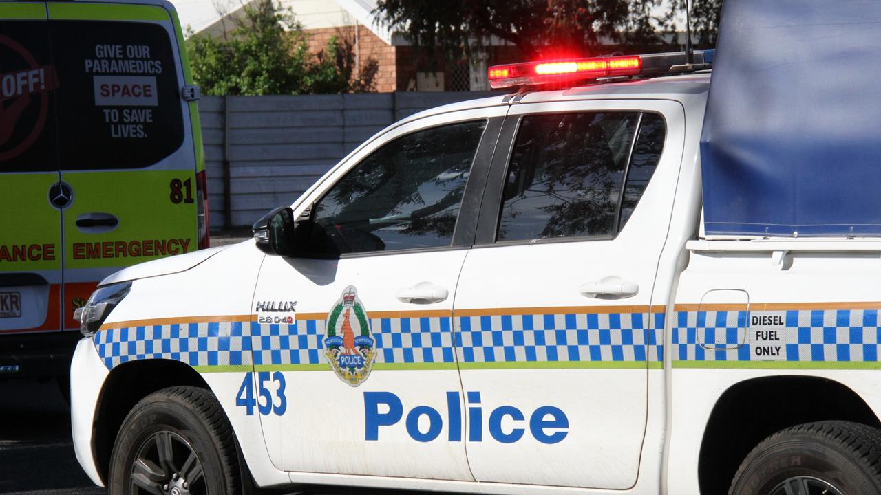 Stolen church bus bogged in Alice Springs creek