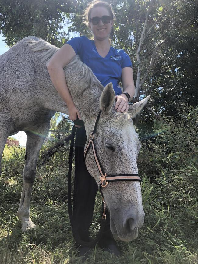 Greater Whitsunday Vet Services vet nurse Kate van Dalen cares for animals big and small. Picture: Supplied