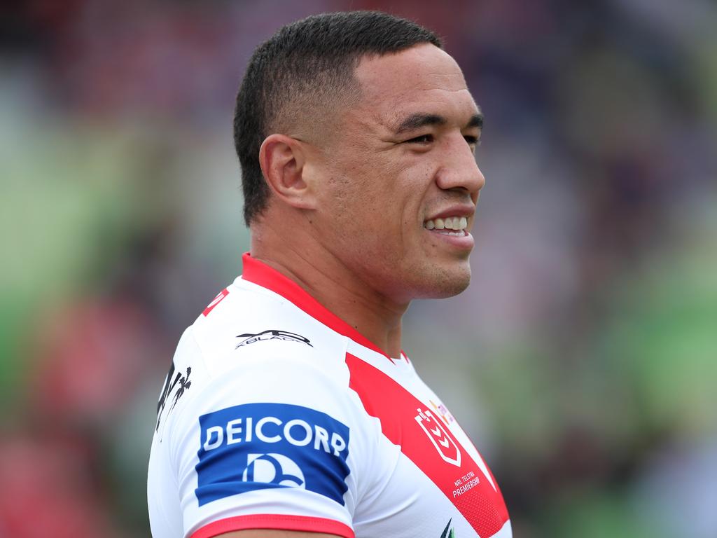 Rep star Tyson Frizell linked with the Knights in 2021. Picture: Tony Feder/Getty