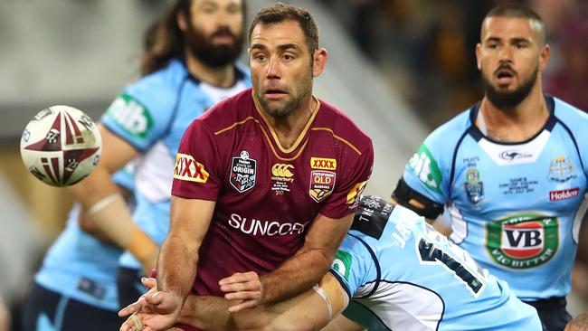 Cameron Smith had an outstanding game for Queensland.