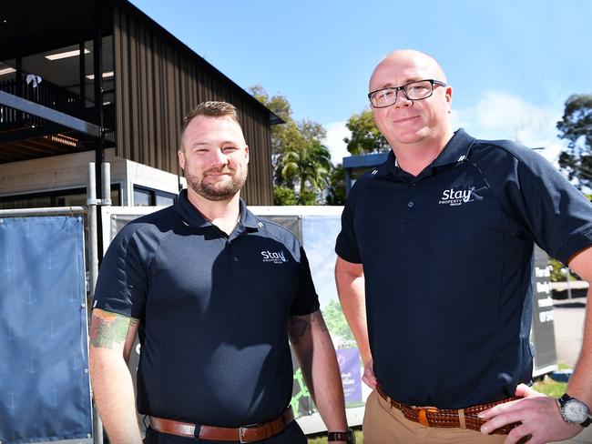 Stay Noosa bosses Liam Anlezark and Liam Kennedy. Picture: Patrick Woods.