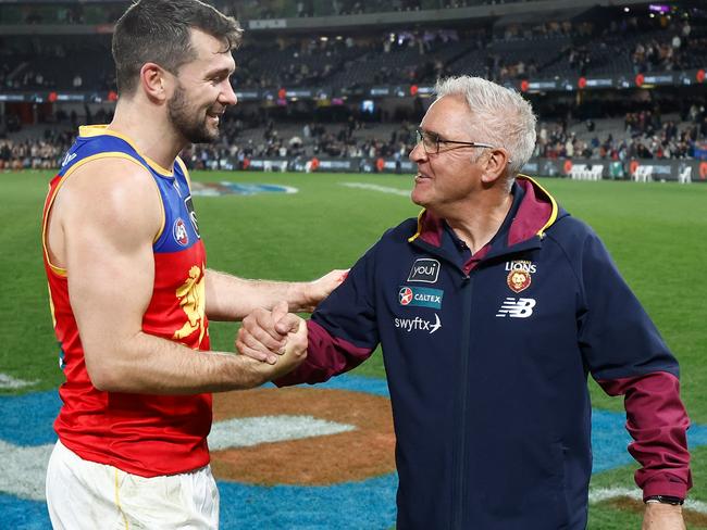 Conor McKenna is likely to replace the injured Keidean Coleman. Picture: Michael Willson/AFL Photos via Getty Images