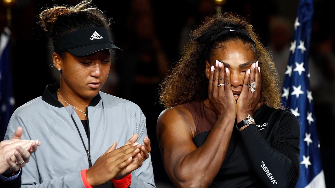 It was a heartbreaking finish to an incredible 2018 US Open as Naomi Osaka claimed the trophy over Serena Williams. Julian Finney/Getty Images/AFP