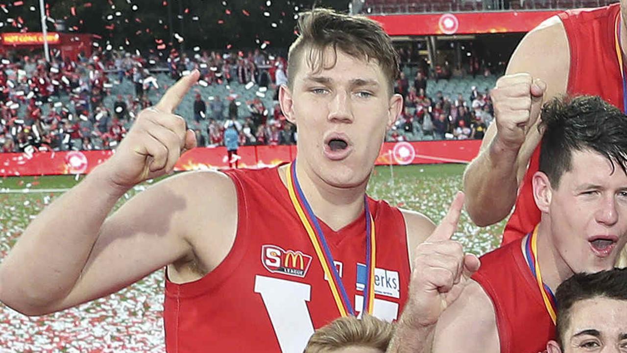 23/09/18 - SANFL - Grand Final - Norwood v North Adelaide at the Adelaide Oval. North win. Picture SARAH REED