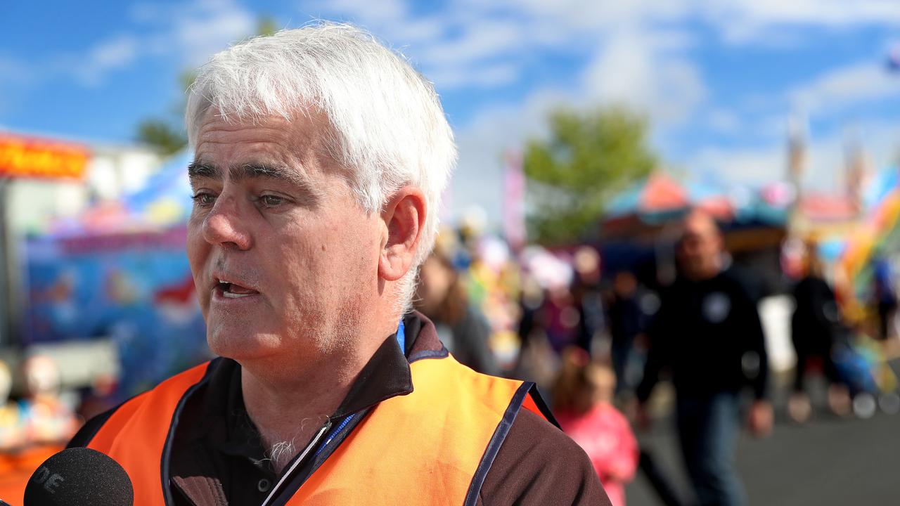 Royal Hobart Show Day 2: Royal Hobart Show CEO Scott Gadd speaks about his expectations on the second day of the show Picture: LUKE BOWDEN